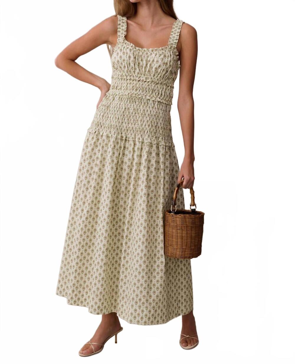 NEW FEW MODA the freya cotton dress in wild daisy